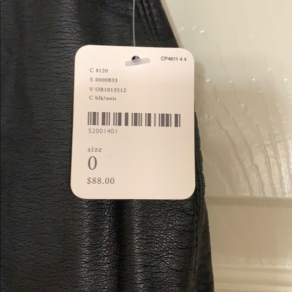 Nwt free people faux leather skirt - Picture 4 of 8